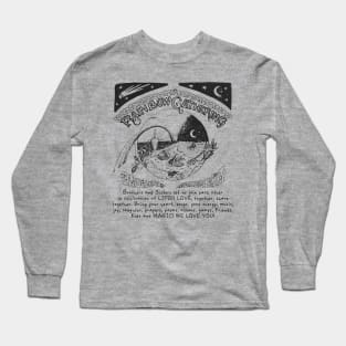 Rainbow Gathering Vintage 70s Hippie Community Long Sleeve T-Shirt